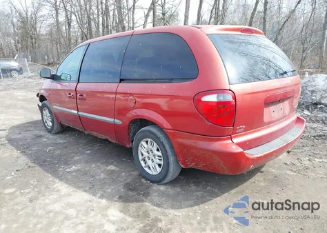 2001 Dodge Grand Caravan Sport из США, поврежденный, VIN 2B4GP44G31R185996
